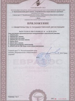 2015.03.25 Ступино - Приложение к сертификату, Профили поливинилхлоридные системы Rehau.