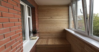 Отделка, остекление, утепление балконов в Ступино от 211 руб. м/2.